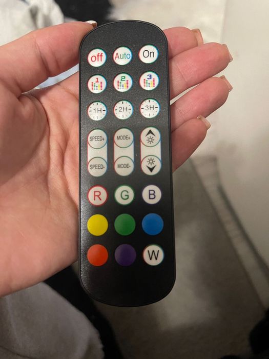 Lampa RGB 2 bucati noi sigilate