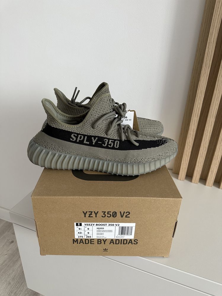 Yeezy 350 v2 Granit - 43 1/3 noi