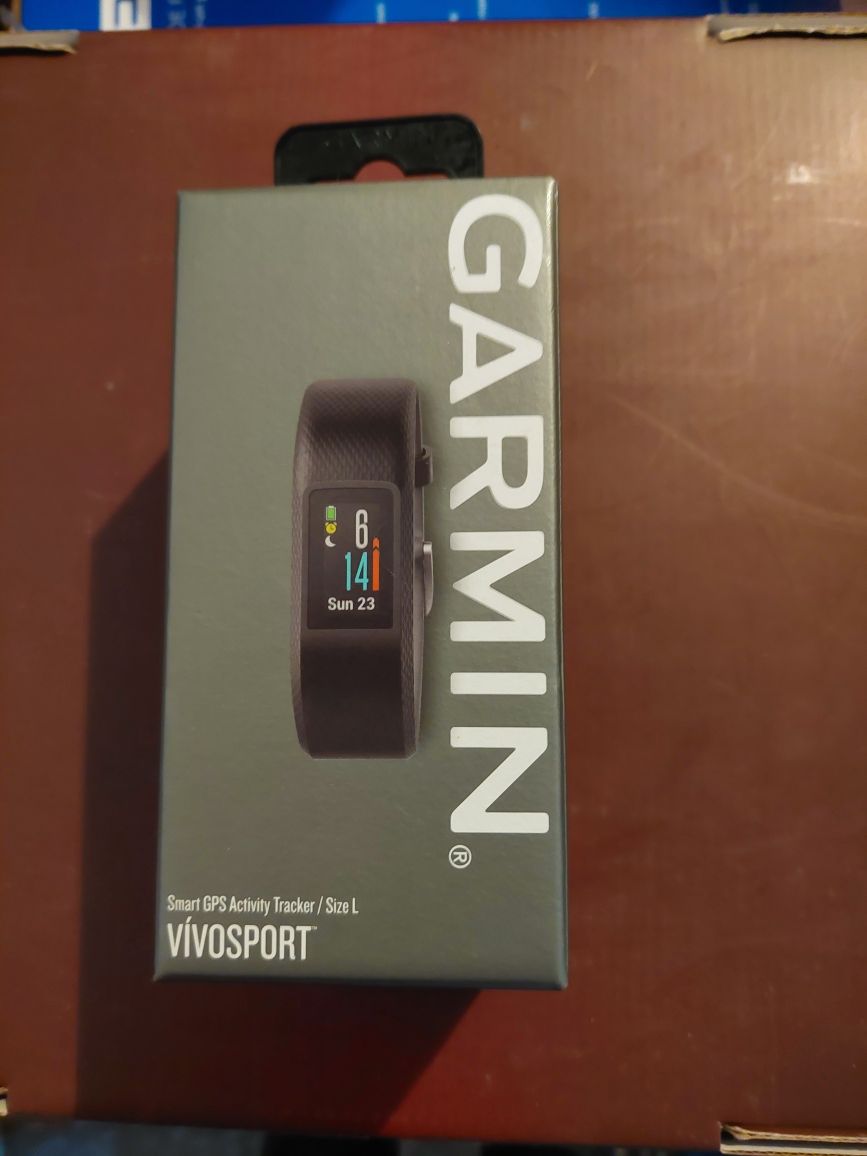 Bratara fitness Garmin Vivosport, GPS, Large, Slate