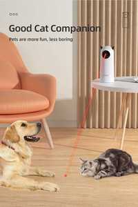 ROJECO LITTLE DEVIL -автоматичен лазер робот за котка/куче,USB+батерии