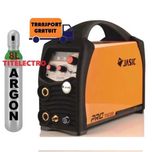 Aparat sudura fier inox TIG 200 JASIC + Butelie argon 8 litri plina