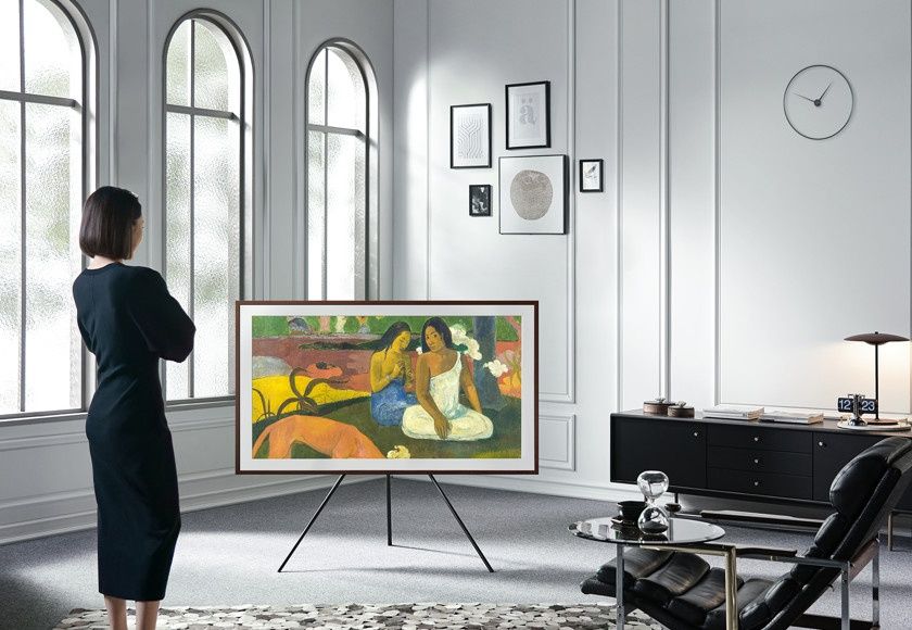 Телевизор Samsung The frime QLED 55"lS03  55” 4K Smart 120гц + бонус