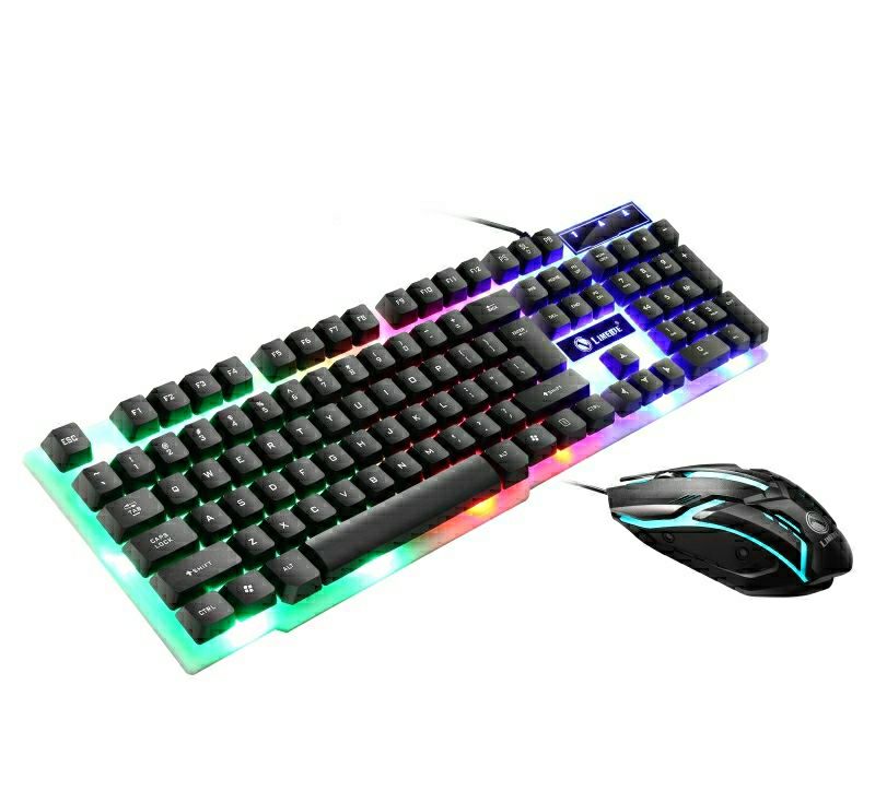 Игровая клавиатура+мышка 2 в 1 RGB подсветкой