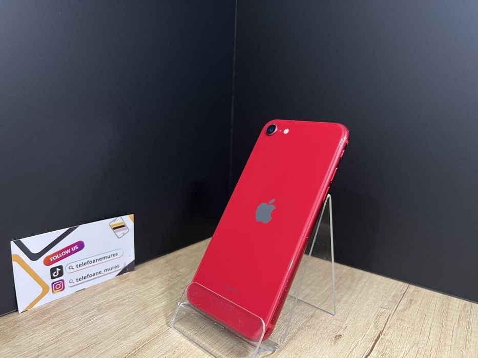 iPhone SE 2020 64Gb PRODUCT(Red) Second-Hand Bun 3 ani garanție, Telef