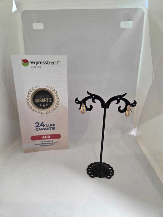 Cercei Aur 14K 3.02g (AG1 Alexandru B51755.1) - Garantie 2 Ani!