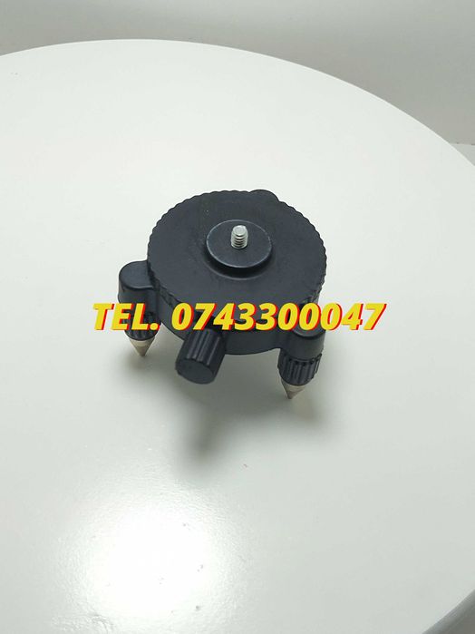 Suport Rotativ Cu Gheare Pentru Nivela Laser 360 Grade  Trepied Mic