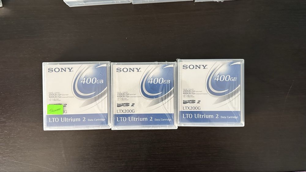 Accesoriu server DATA TAPE Sony, Maxwell, Gigabyte 200/400Gb 400/800Gb