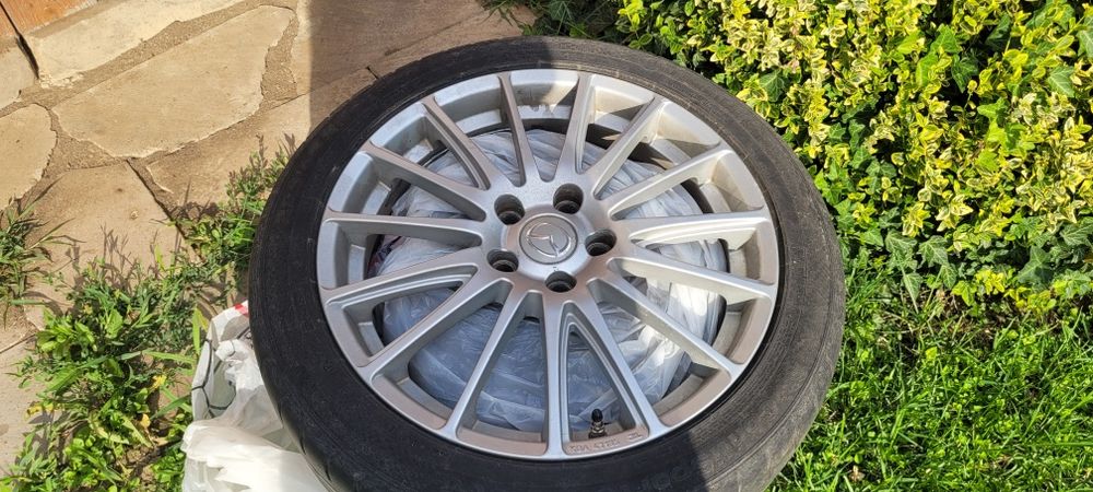 Set jante orig. Mazda 6 GH 18" + anvelope Continental + senzori TPMS