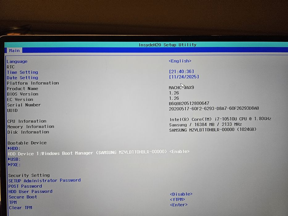 huawei matebook x pro 2020