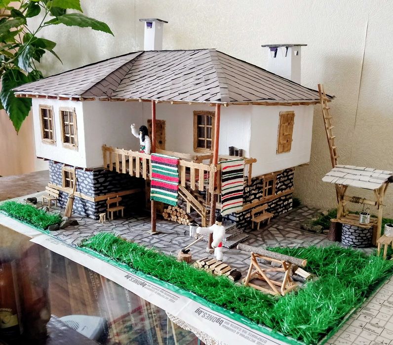 Макет на възрожденска къща