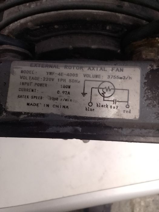 Vând ventilator axial