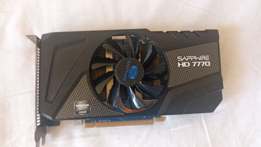 Видео карта Amd Radeon HD 7770 Sapphire GHz Edition 1GB
