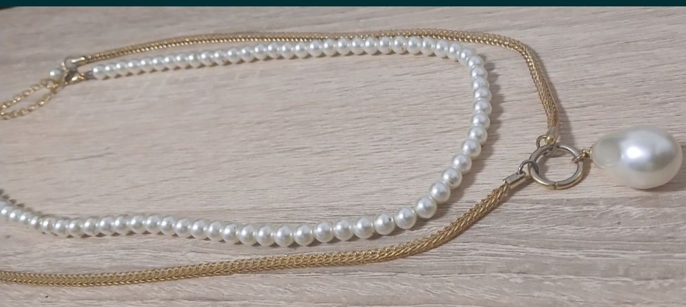 Colier perle naturale