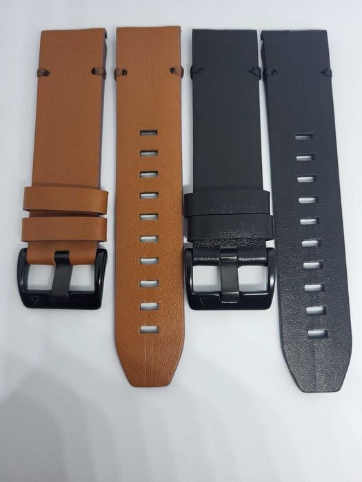 Каишки естествена кожа за Garmin часовник 22 мм/  26 мм