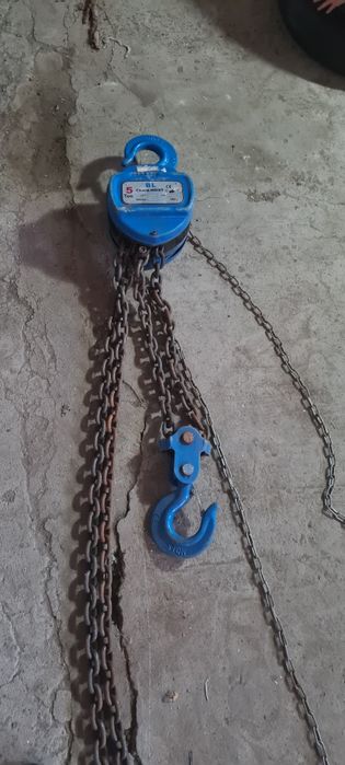Продам ручную цепную таль 5 т