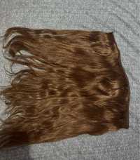 Естествена коса на треса най-висок клас Индийска коса 60 см 300гр