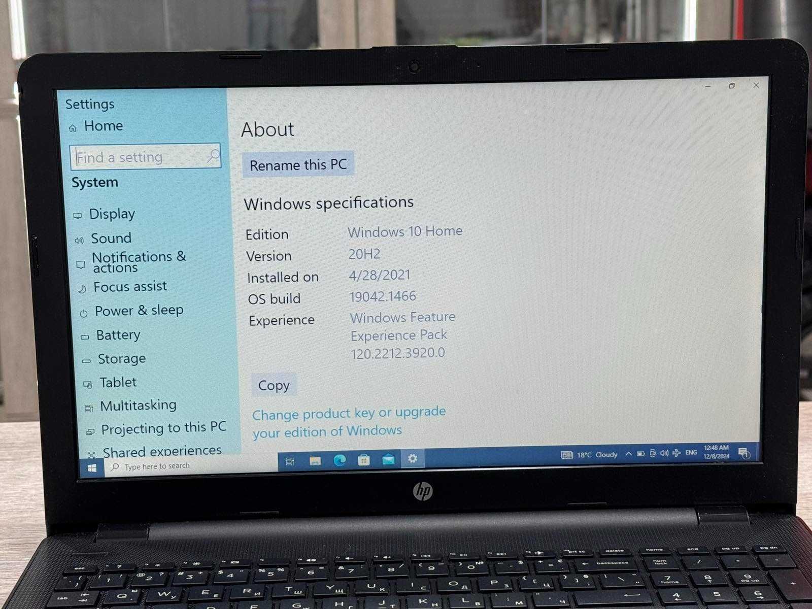 Лаптоп HP RTL8723DE