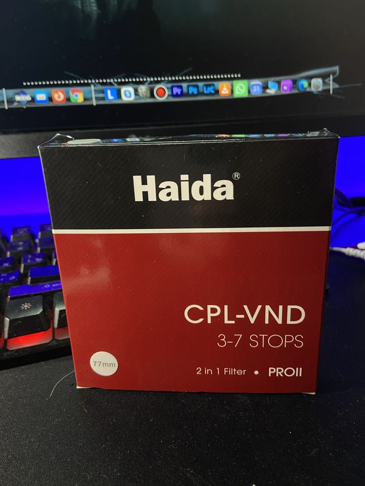 Светофильтр Haida PROII CPL VND 2-in-1 filter 77mm