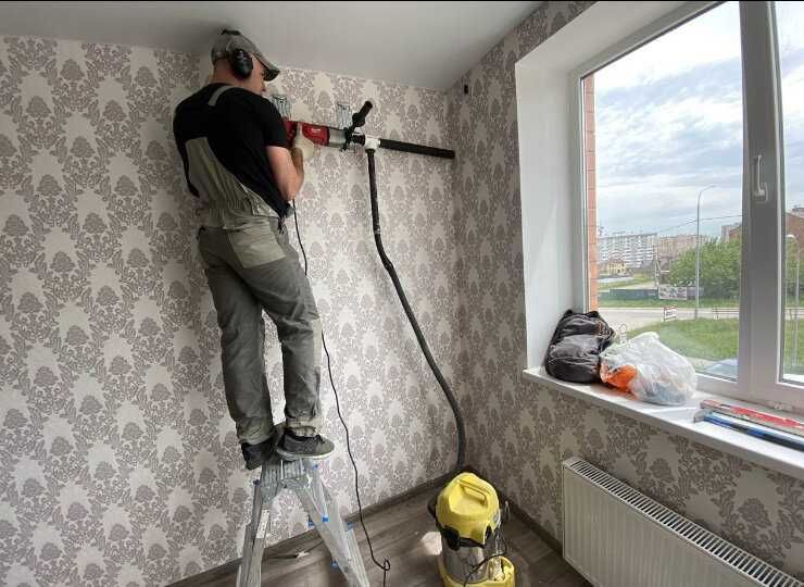 Установка кондиционера