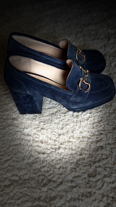 Жестоки обувки! Естествен велур/ Aguamarin