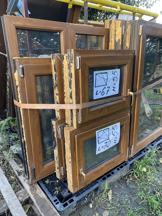 Tâmplărie pvc uși și ferestre second hand