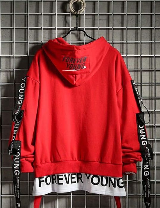 Hanorac cu gluga FOREVER YOUNG,LATITUDE 5000 pc,masura XL,nou