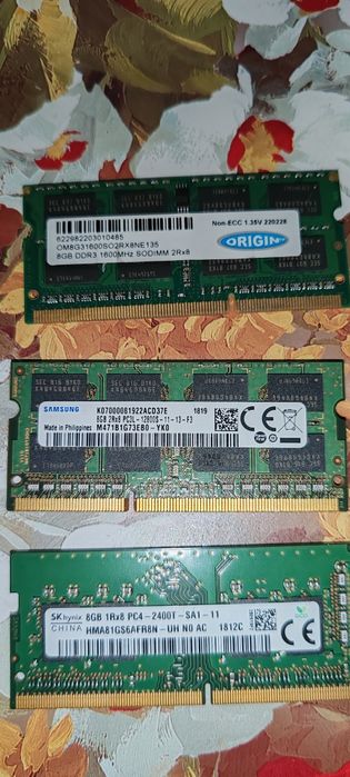 Plăcute Rami DDR4 DDR3   8GB Leptop