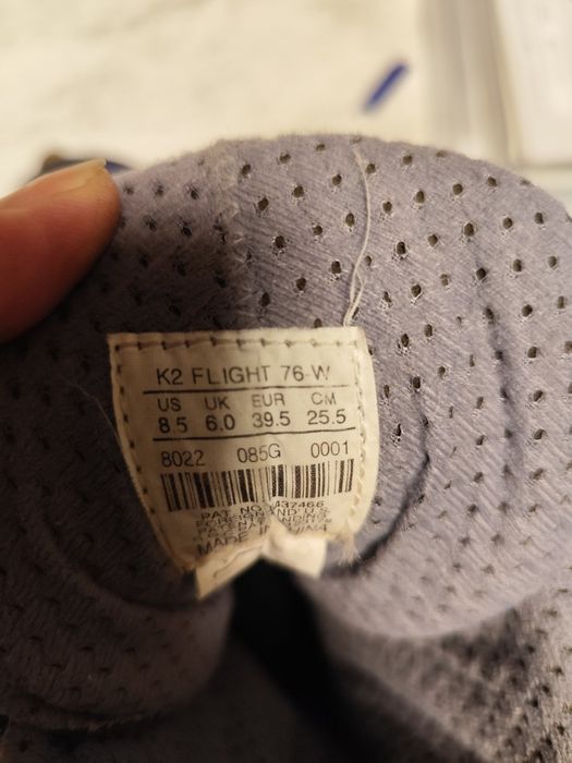 Ролери K2 flight номер 39.5