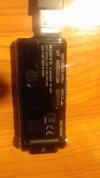 Reportofon SONY Recorder Mp3