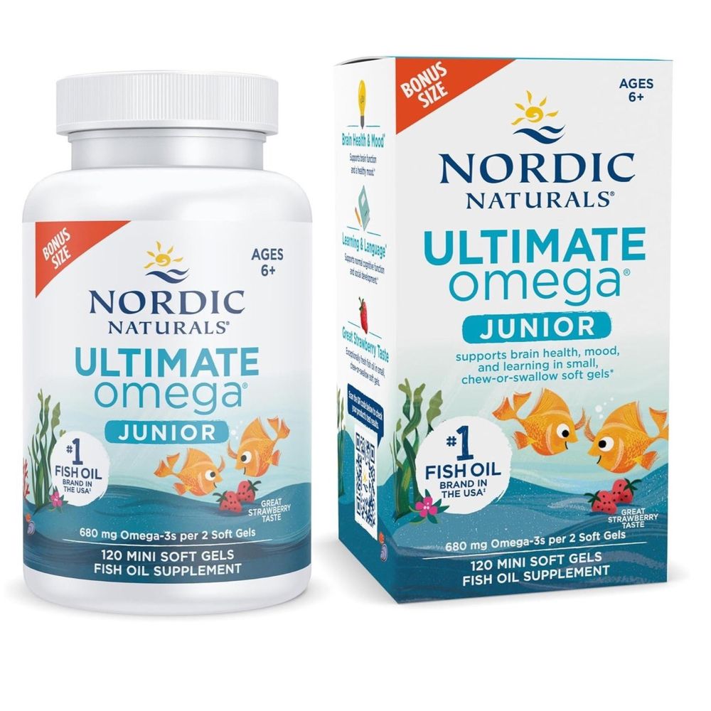 Nodric Ultimate Omega Junior (120softgels)