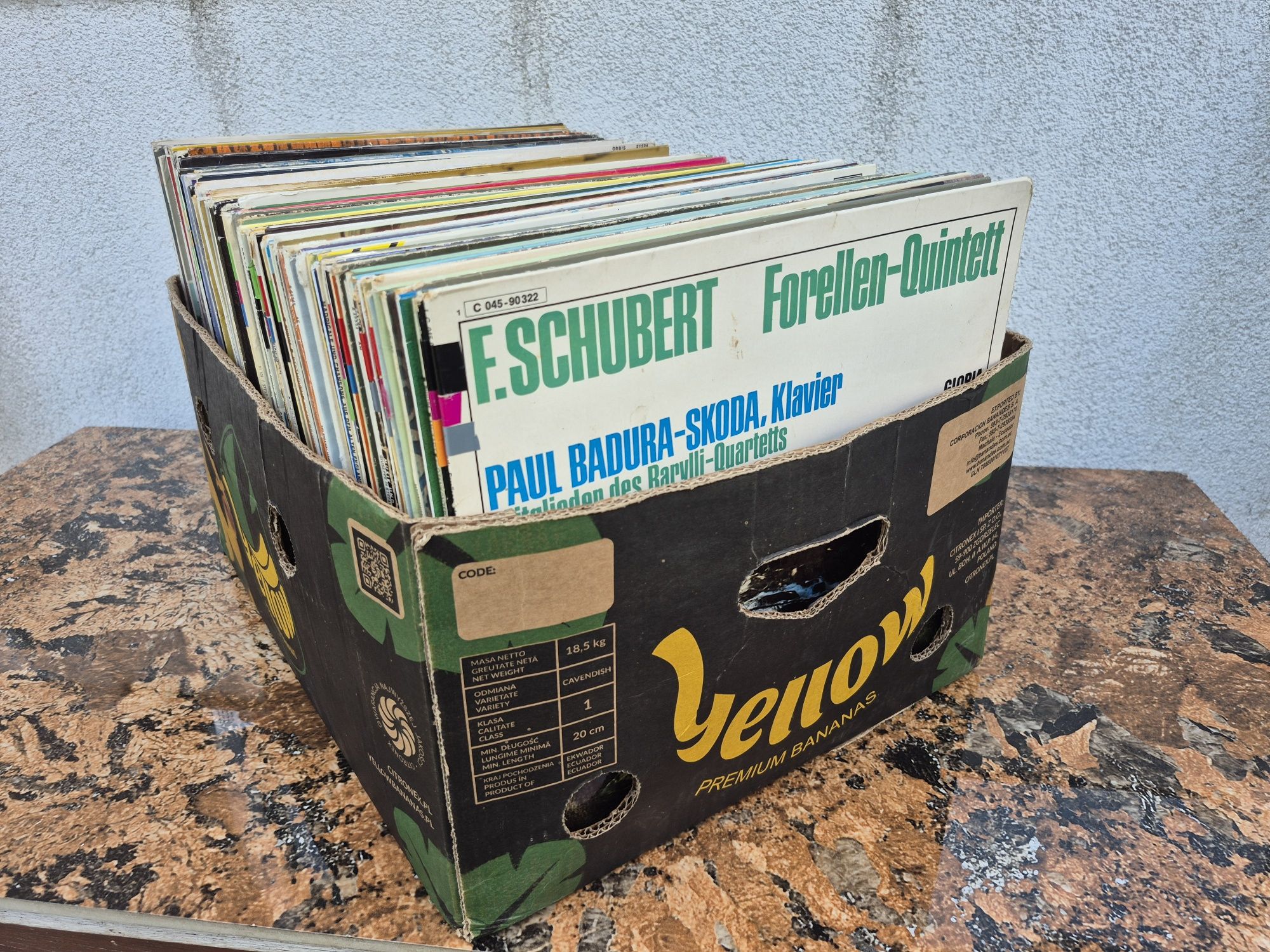 Vând lot 150LP Discuri Vinil cu muzică clasică pentru pick up