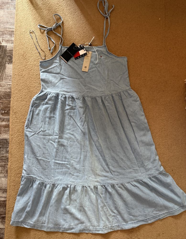Tommy Hilfiger рокля, дънкова, размер XL
