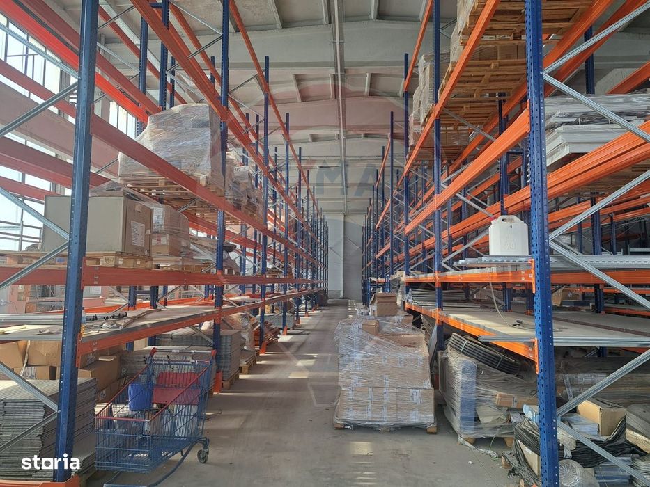 Hala depozitare 2240 mp curte 1680 mp platforma industriala Titan