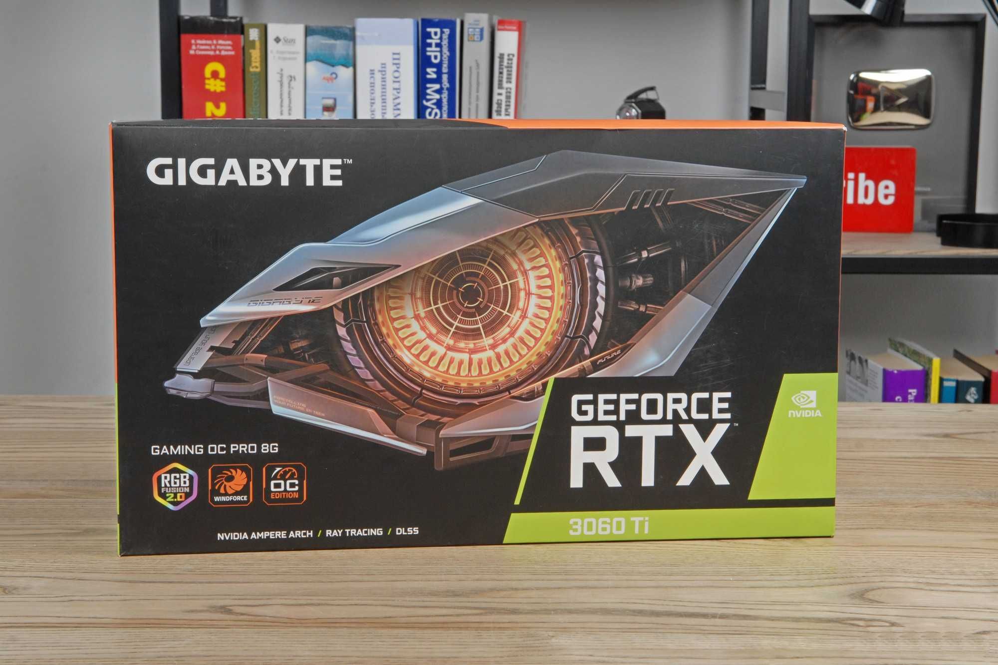 Видеокарта Gigabyte GeForce RTX 3060 Ti GV-N306TGAMINGOC PRO-8GD