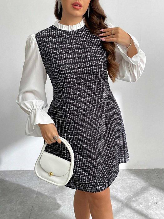 Елегантна рокля, Есенно -зимна рокля, Стилна рокля