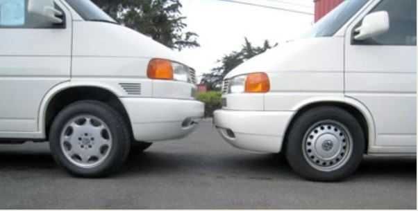 Kit Inaltare VW Transporter T4 4cm