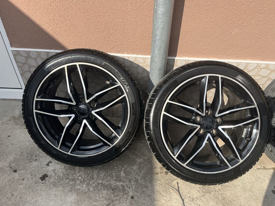Алуминиеви джанти Audi 5x112 18 66.6/57.1 с летни гуми 245/40/18