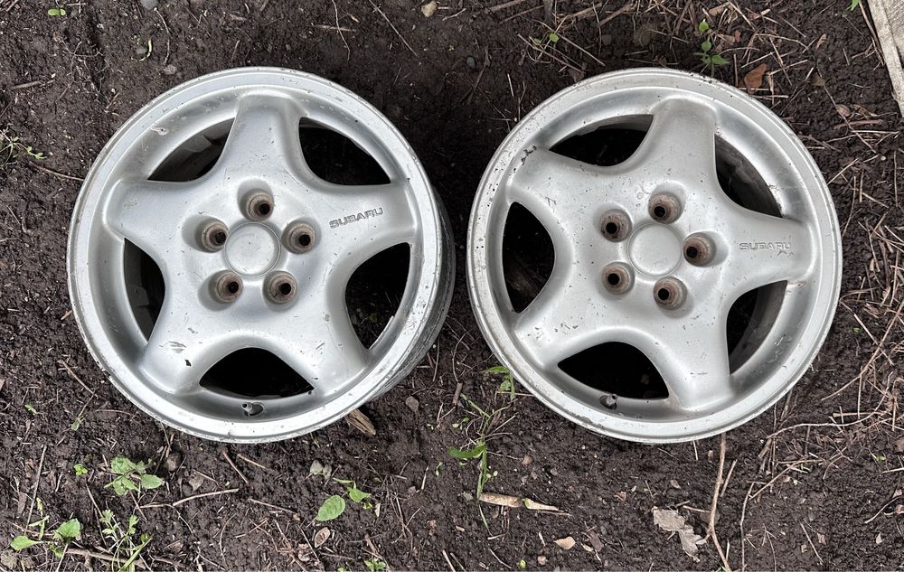 Диски R15 Subaru 5:100 две штуки