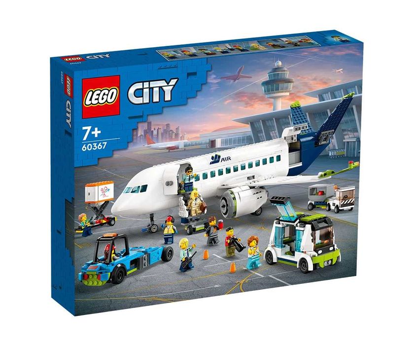 LEGO City 60367 - Passenger Airplane / Пътнически самолет