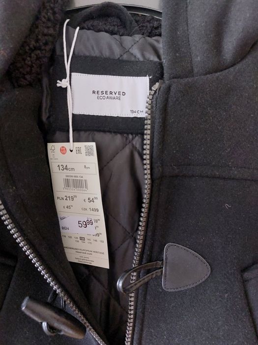 Ново палто 134 размер