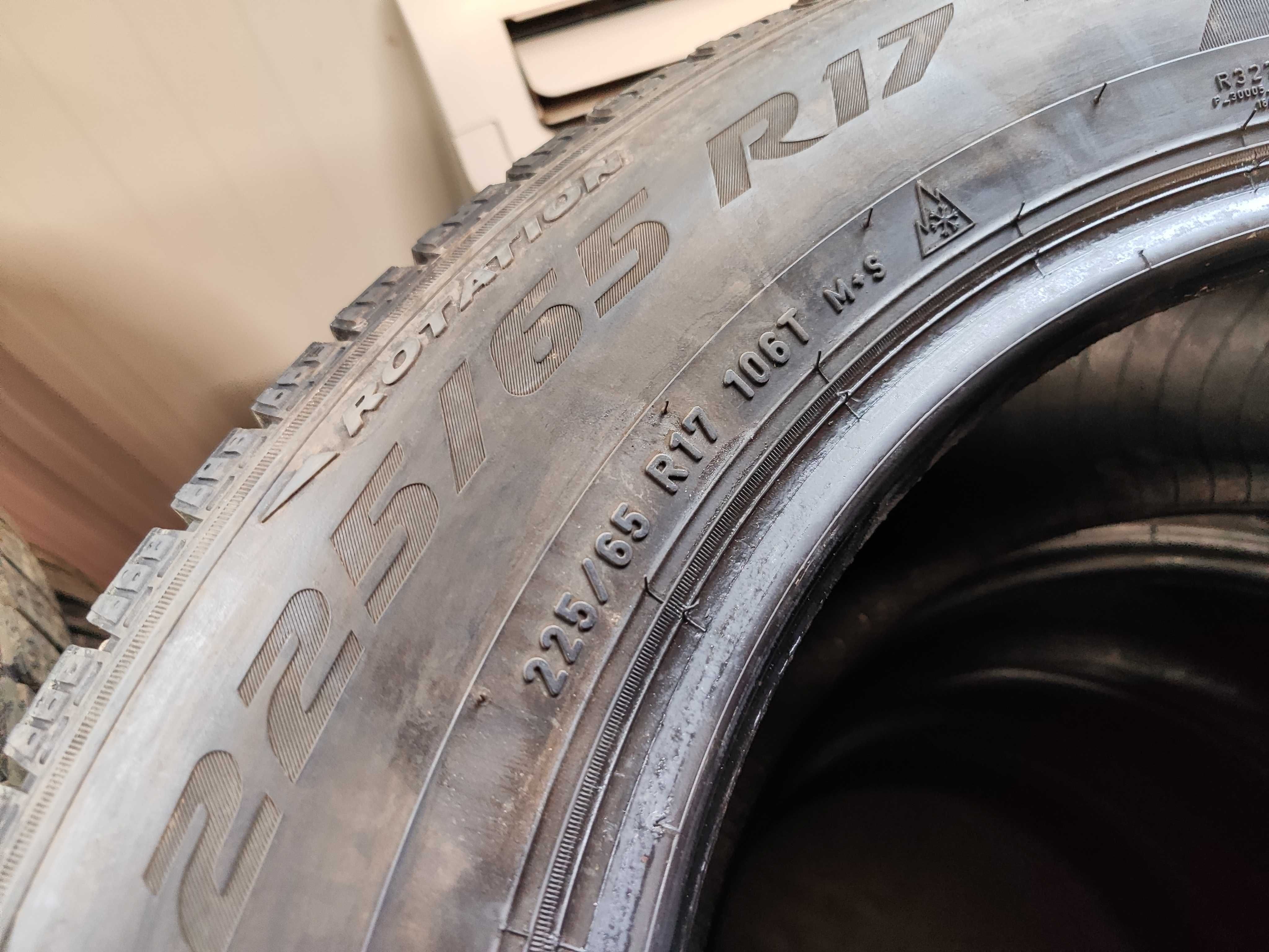 4бр. зимни гуми 225/65/17 Pirelli