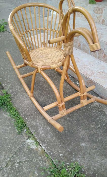 Balansoar bambus pentru copii