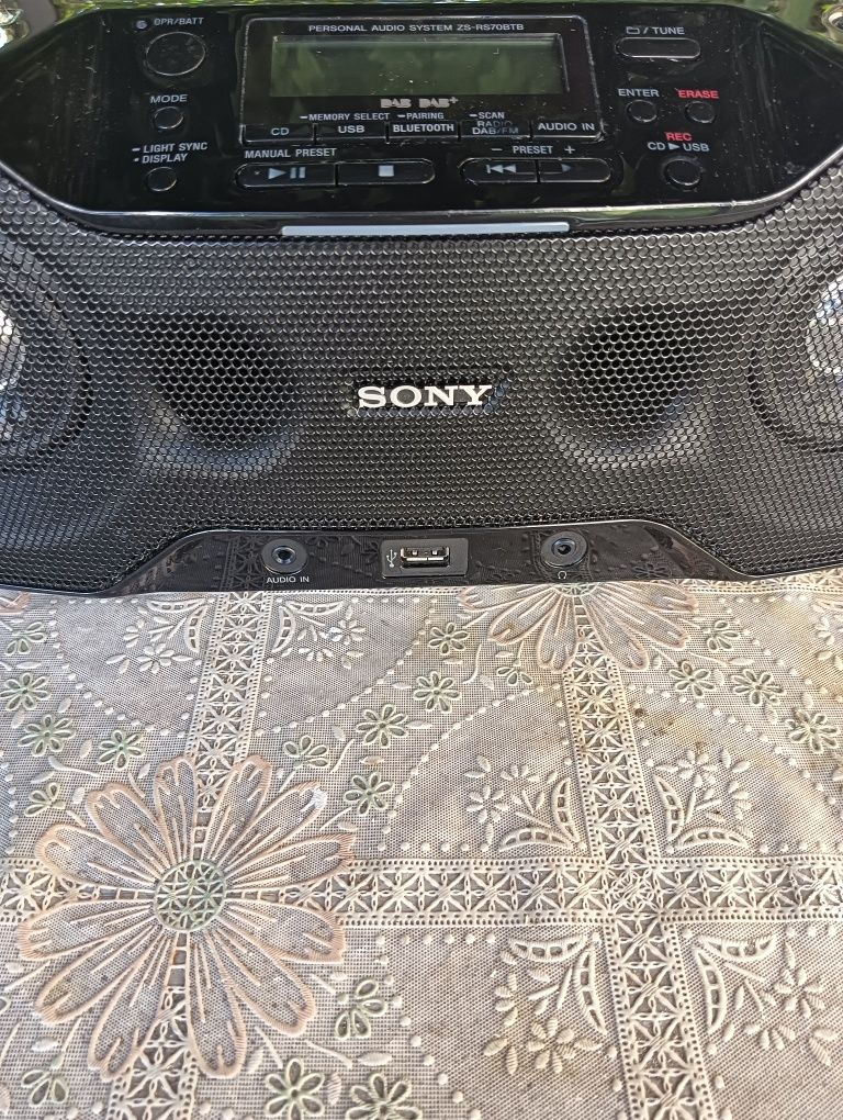 Radio MP3 player cu bluetooth Sony