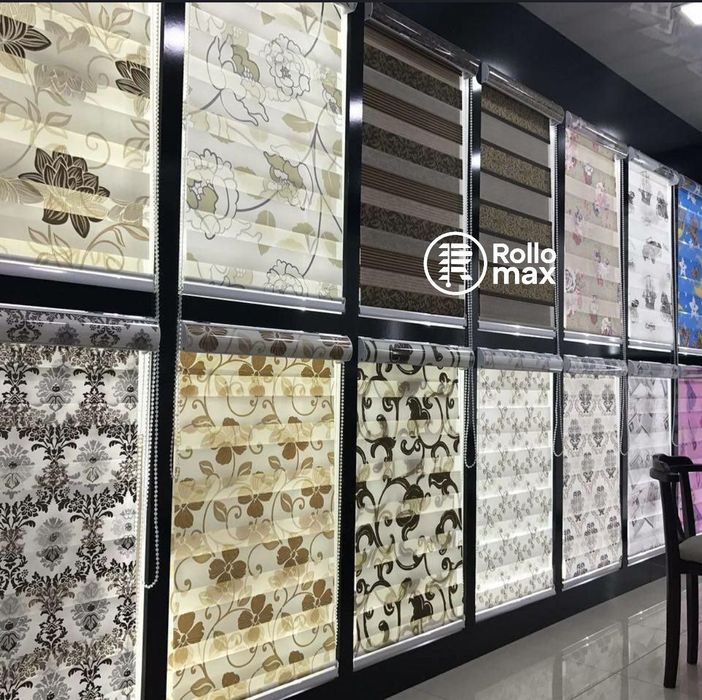 Jalyuzi ROLLO max | широкий ассортимент | жалюзи плиссе Турция | plise