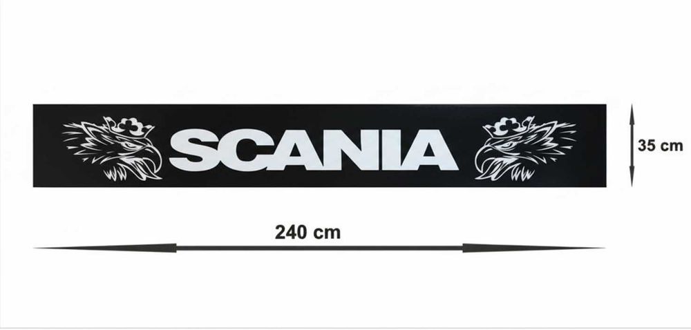 Гумен Калобран, предпазител Scania / Скания за ремарке, камион