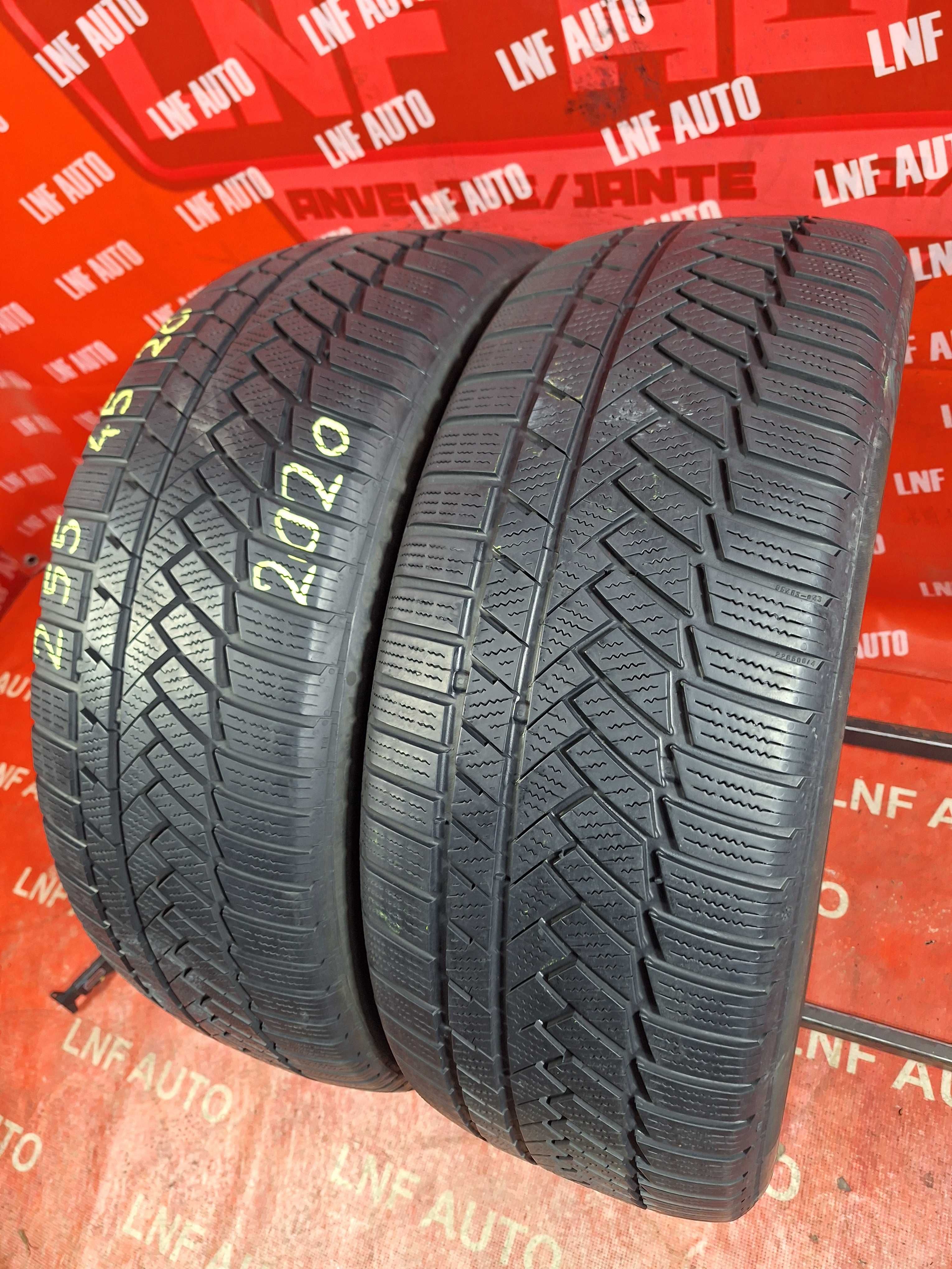 Anvelope de IARNA - 255/45/20 - Continental - 6.8 MM - DOT 2020 !