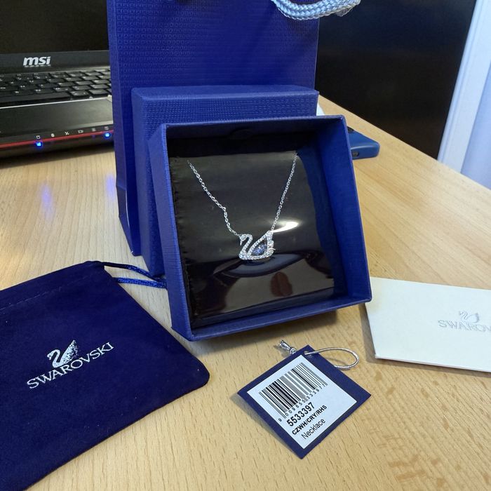 Lantisor Swarovski Model Dazzling Swan Blue