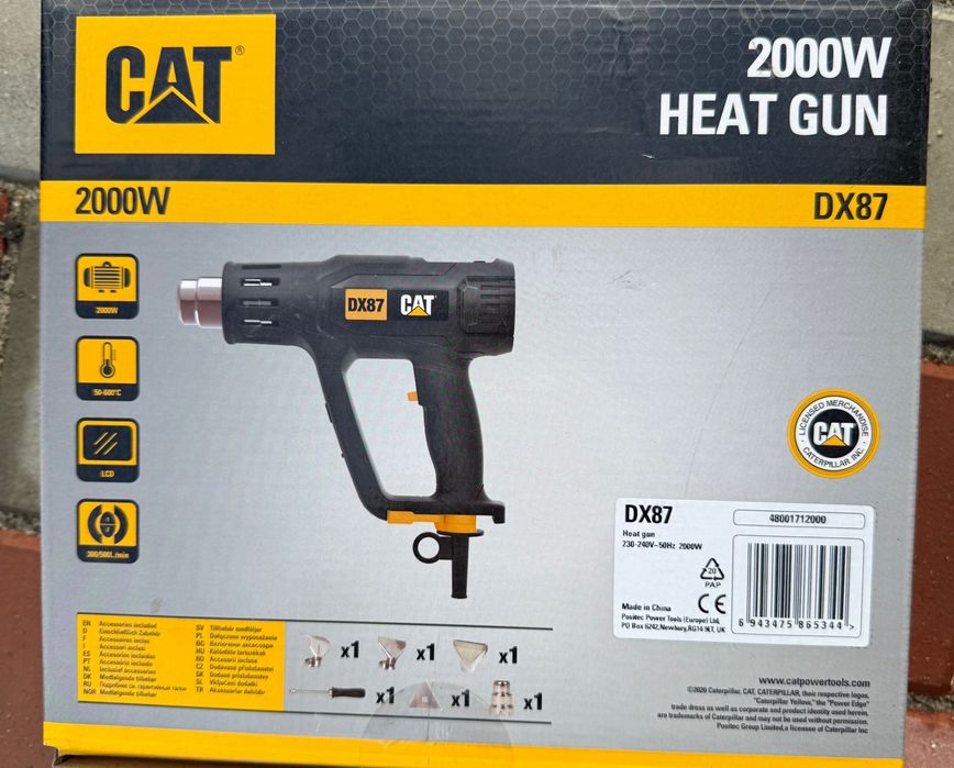 Pistol cu aer cald 2000W (CAT DX87)