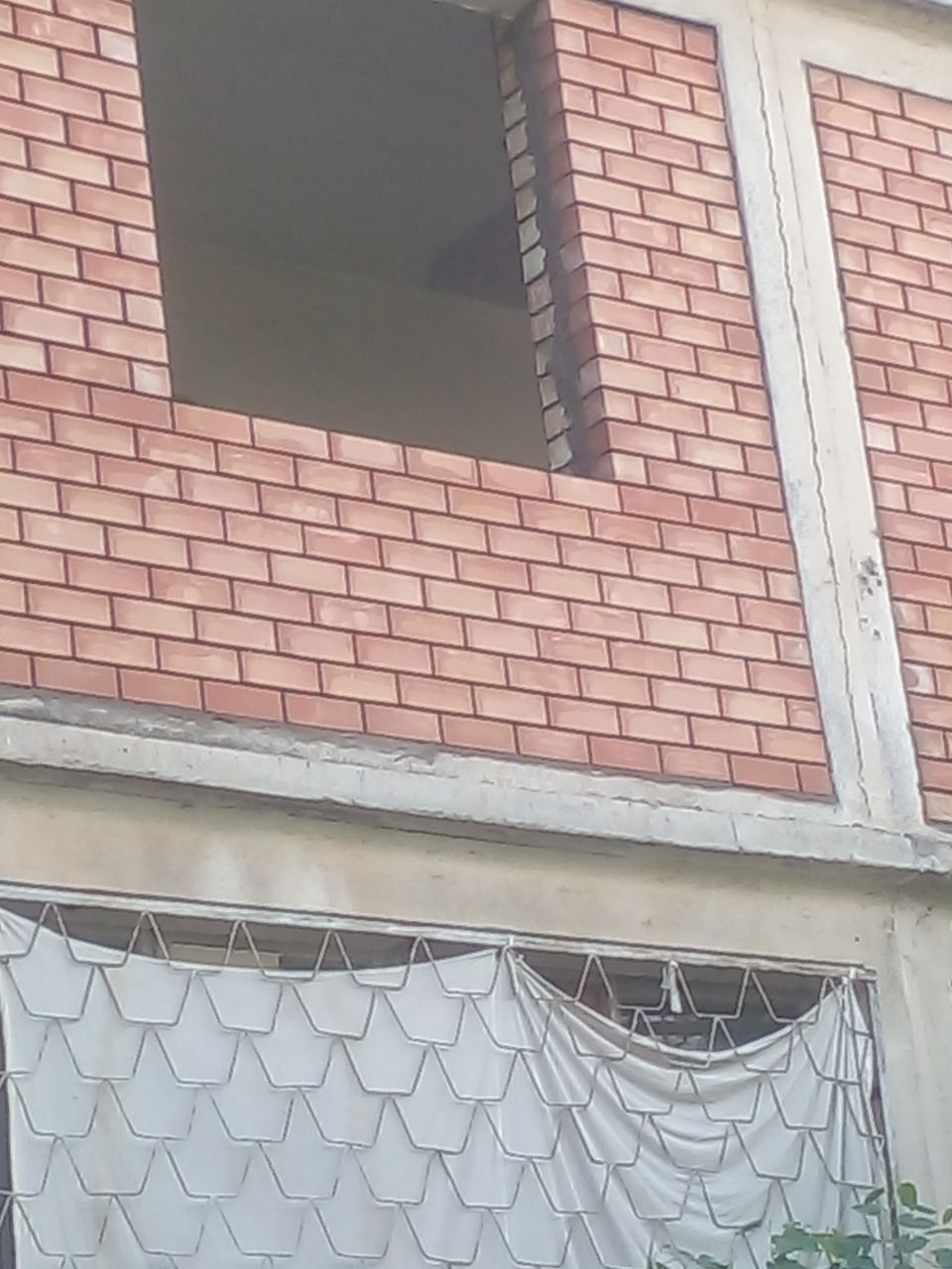 Кладка балкон . Balkonga g'isht teramiz