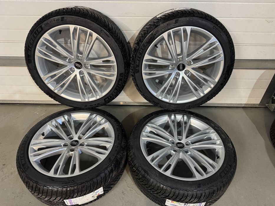 Jante Originale Audi noi R20 A5 A6 A7 A8 echipate iarna michelin noi